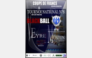 BLACKBALL : Coupe de France et Tournoi National 8 