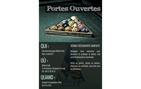 Journée Portes Ouvertes au CABC