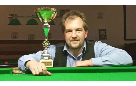 Yannick Guilloux champion d'Auvergne de snooker