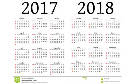 Calendrier District 2017-2018